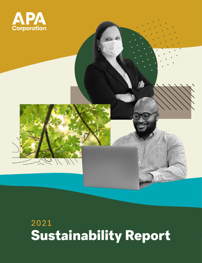 Thumbnail APA Corporation Sustainability Report 2020