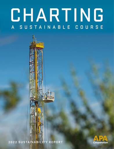 Thumbnail APA Corporation Sustainability Report 2021