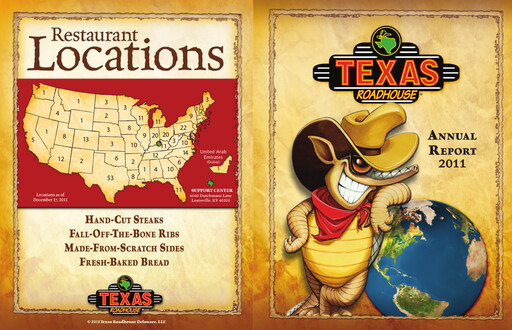Thumbnail Texas Roadhouse
 Annual Report 2011