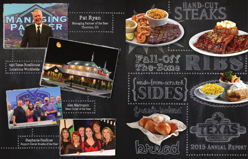 Thumbnail Texas Roadhouse
 Annual Report 2015