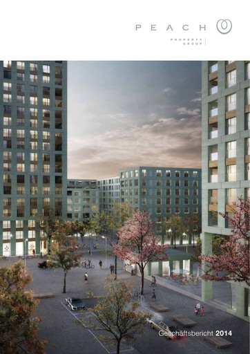 Miniature Peach Property Group AG Rapport annuel 2014