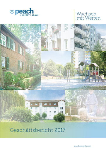 Miniature Peach Property Group AG Rapport annuel 2017