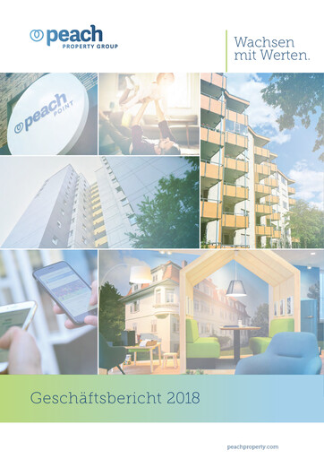 Miniature Peach Property Group AG Rapport annuel 2018