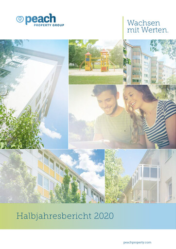 Miniature Peach Property Group AG Rapport semestriel 2020-h1