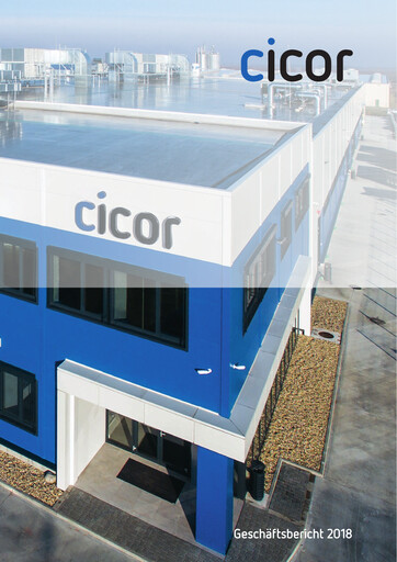 Thumbnail Cicor Technologies Annual Report 2018