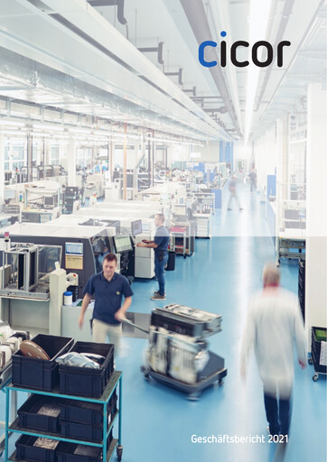 Thumbnail Cicor Technologies Annual Report 2021