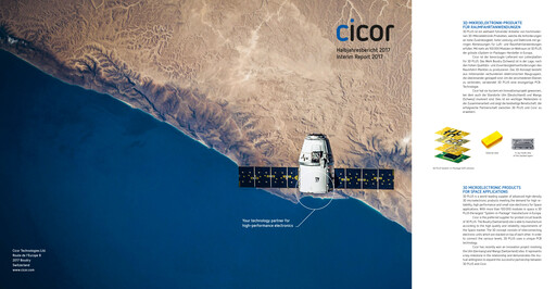 Thumbnail Cicor Technologies Half-year Report 2017-h1