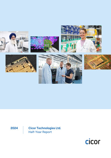 Thumbnail Cicor Technologies Half-year Report 2024-h1
