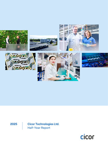 Thumbnail Cicor Technologies Half-year Report 2025-h1