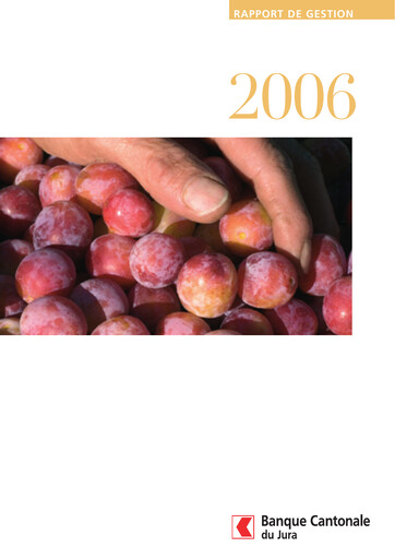 Thumbnail Banque Cantonale du Jura Annual Report 2006