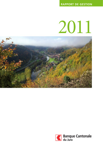 Thumbnail Banque Cantonale du Jura Annual Report 2011