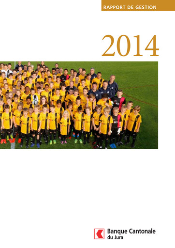 Thumbnail Banque Cantonale du Jura Annual Report 2014
