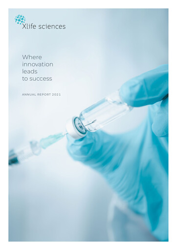Thumbnail Xlife Sciences Annual Report 2021