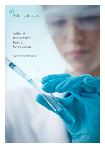 Thumbnail Xlife Sciences Annual Report 2022