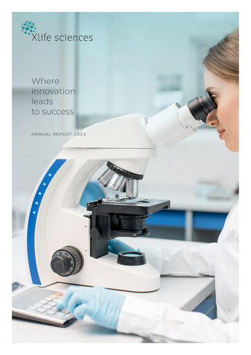 Thumbnail Xlife Sciences Annual Report 2024
