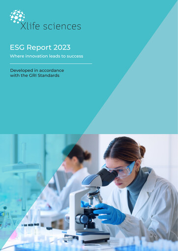 Thumbnail Xlife Sciences ESG Report 2023