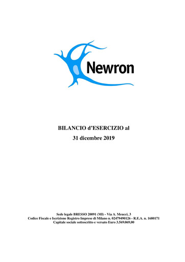 Thumbnail Newron Pharmaceuticals Financial Statement 2019