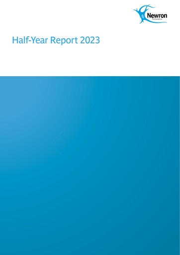 Thumbnail Newron Pharmaceuticals Half-year Report 2023-h1