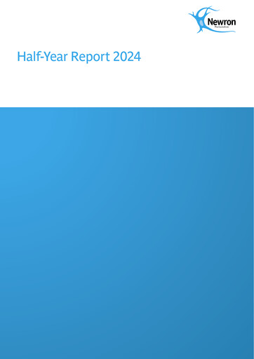 Thumbnail Newron Pharmaceuticals Half-year Report 2024-h1
