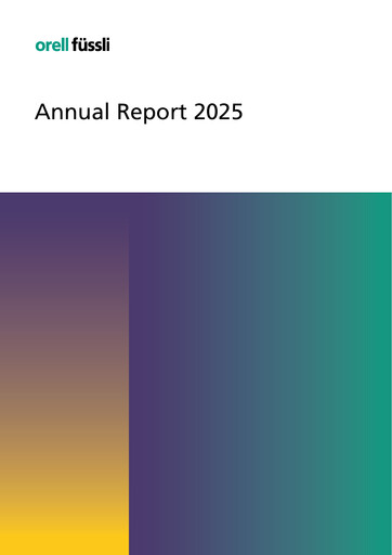 Thumbnail Orell Füssli AG Annual Report 2025