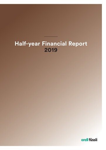 Thumbnail Orell Füssli AG Half-year Report 2019-h1