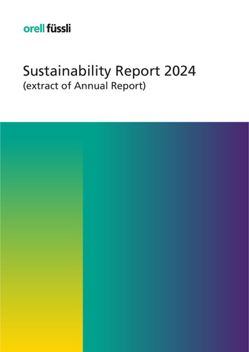 Thumbnail Orell Füssli AG Sustainability Report 2024