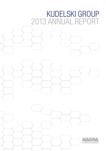 Thumbnail Kudelski SA Annual Report 2013