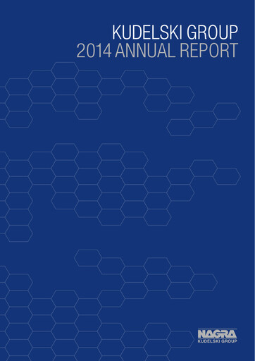 Thumbnail Kudelski SA Annual Report 2014