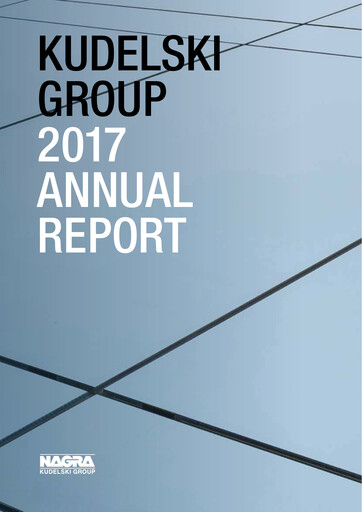 Thumbnail Kudelski SA Annual Report 2017