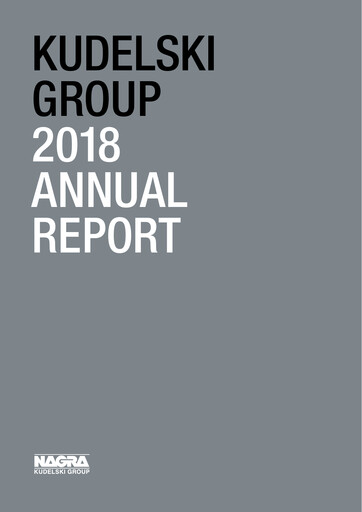 Thumbnail Kudelski SA Annual Report 2018
