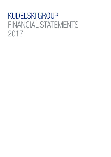 Thumbnail Kudelski SA Financial Statement 2017