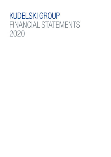 Thumbnail Kudelski SA Financial Statement 2020