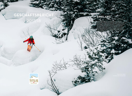 Thumbnail Bergbahnen Engelberg-Trübsee-Titlis Annual Report 2017-2018