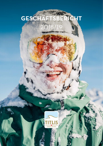Thumbnail Bergbahnen Engelberg-Trübsee-Titlis Annual Report 2018-2019