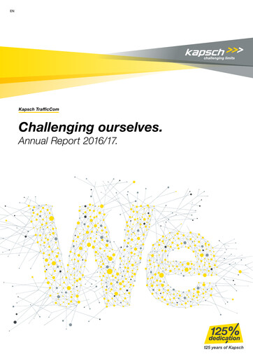 Thumbnail Kapsch TrafficCom Annual Report 2016