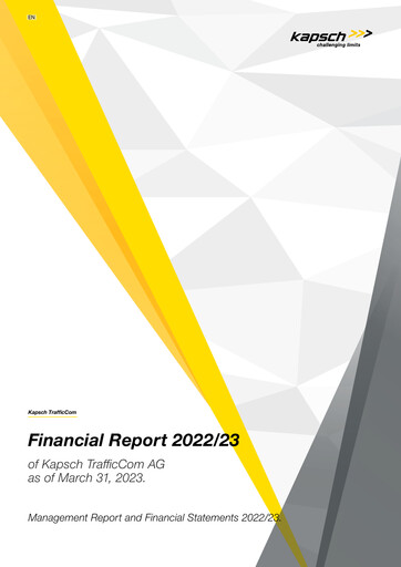 Vorschaubild Kapsch TrafficCom Finanzbericht 2022