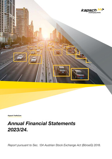 Thumbnail Kapsch TrafficCom Financial Statement 2023-2024