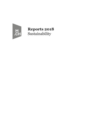 Thumbnail MCH Group Sustainability Report 2018