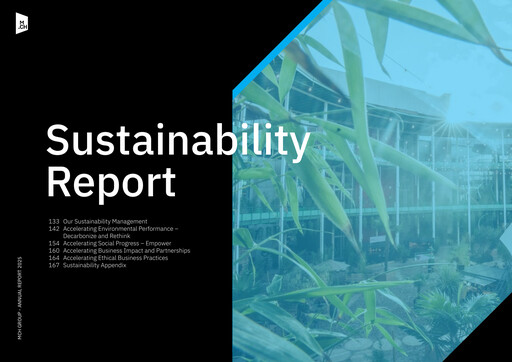 Thumbnail MCH Group Sustainability Report 2025