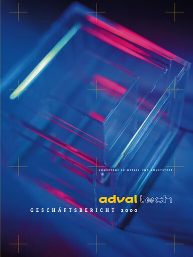 Vorschaubild Adval Tech Jahresbericht 2000