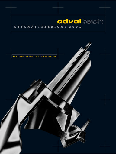 Vorschaubild Adval Tech Jahresbericht 2004