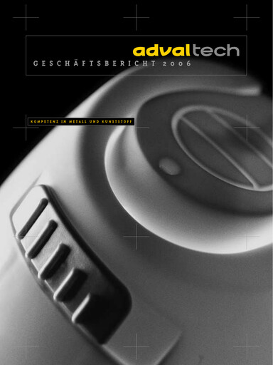 Vorschaubild Adval Tech Jahresbericht 2006