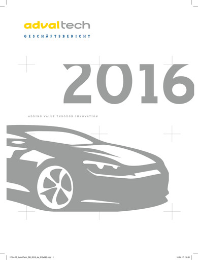 Vorschaubild Adval Tech Jahresbericht 2016
