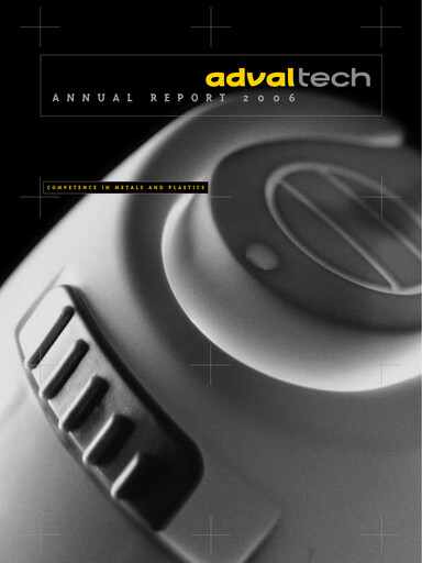 Thumbnail Adval Tech Annual Report 2006
