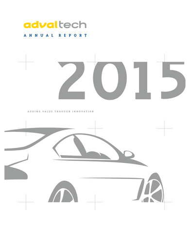 Thumbnail Adval Tech Annual Report 2015