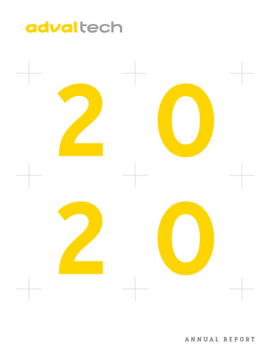 Thumbnail Adval Tech Annual Report 2020