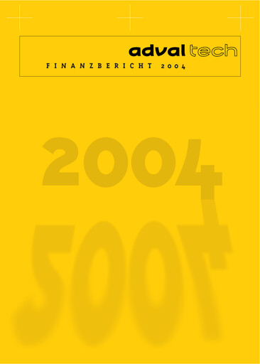 Thumbnail Adval Tech Financial Report 2004