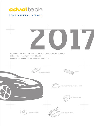 Miniature Adval Tech Rapport semestriel 2017-h1