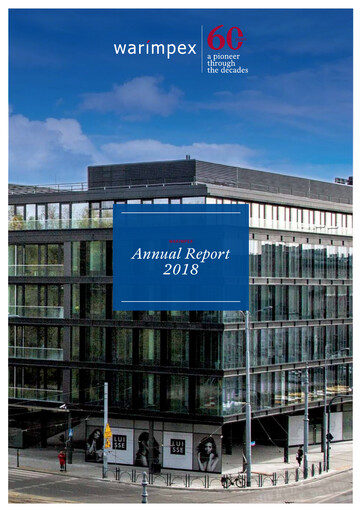 Thumbnail Warimpex Finanz- und Beteiligungs AG Annual Report 2018