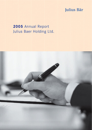 Thumbnail GAM Holding AG Annual Report 2005